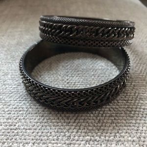 3 FOR $15 3 piece metal bracelet set